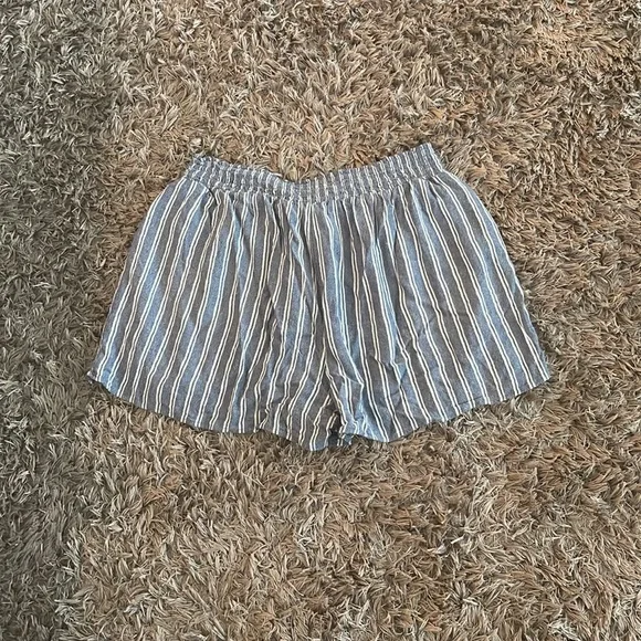 American Eagle Outfitters Striped Boho Drawstring Shorts - Picture 2 of 3